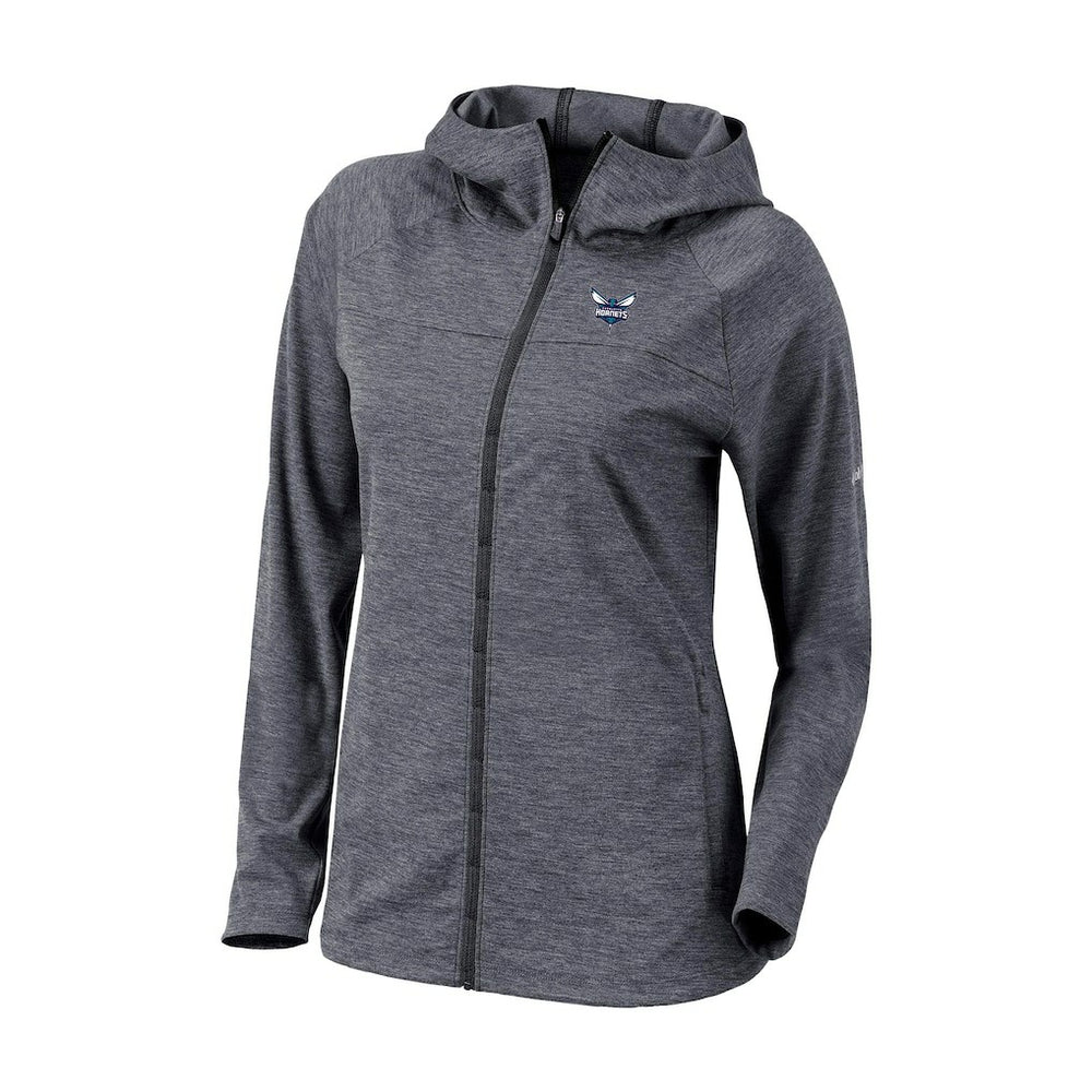 Charlotte Hornets Women's Omni-Wick Half Shot Full-Zip Hooded Jacket - Black cheap