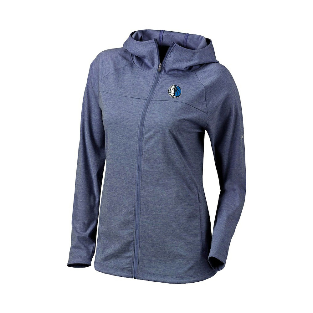 Dallas Mavericks Women's Omni-Wick Half Shot Full-Zip Hooded Jacket sale - Navy cheap