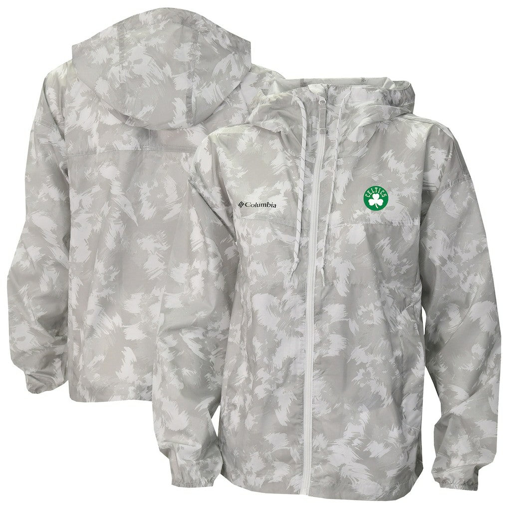 Boston Celtics Women's Flash Challenger II Omni-Shade Full-Zip Windbreaker Jacket - Gray sale