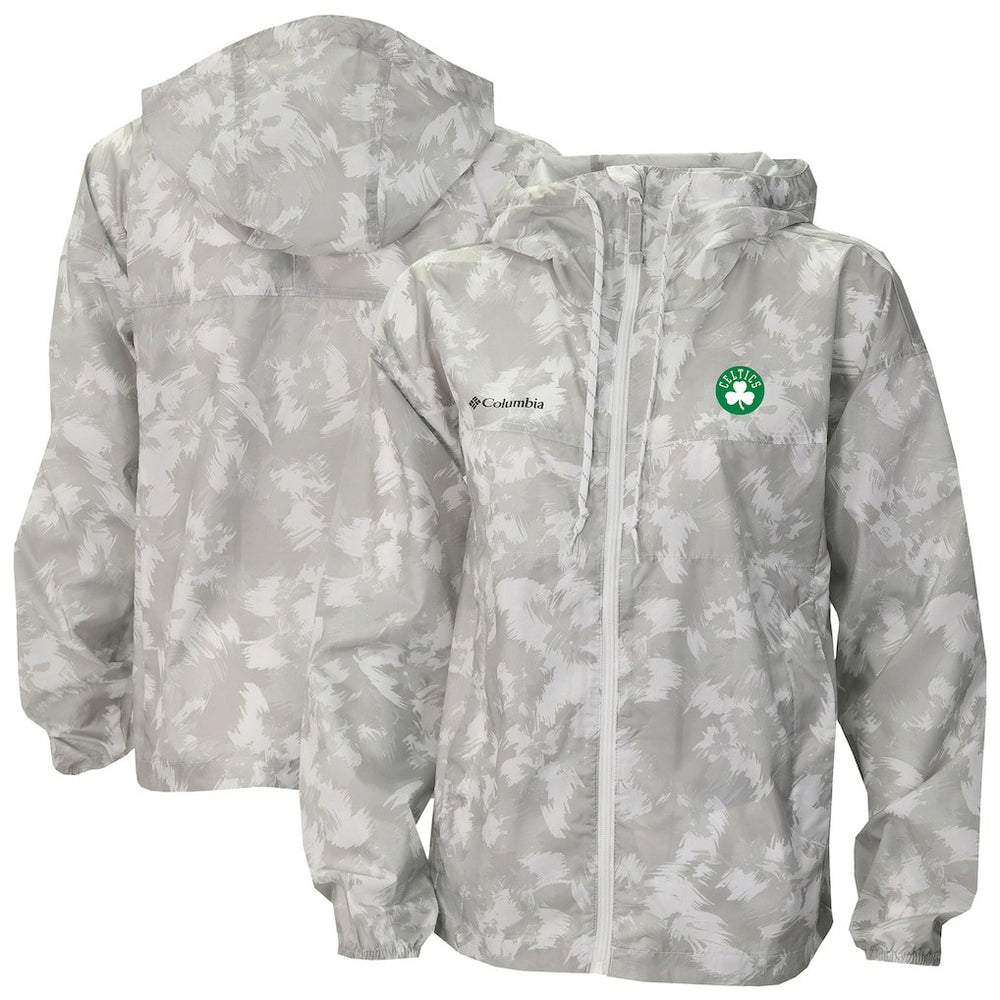 Boston Celtics Women's Flash Challenger II Omni-Shade Full-Zip Windbreaker Jacket - Gray sale
