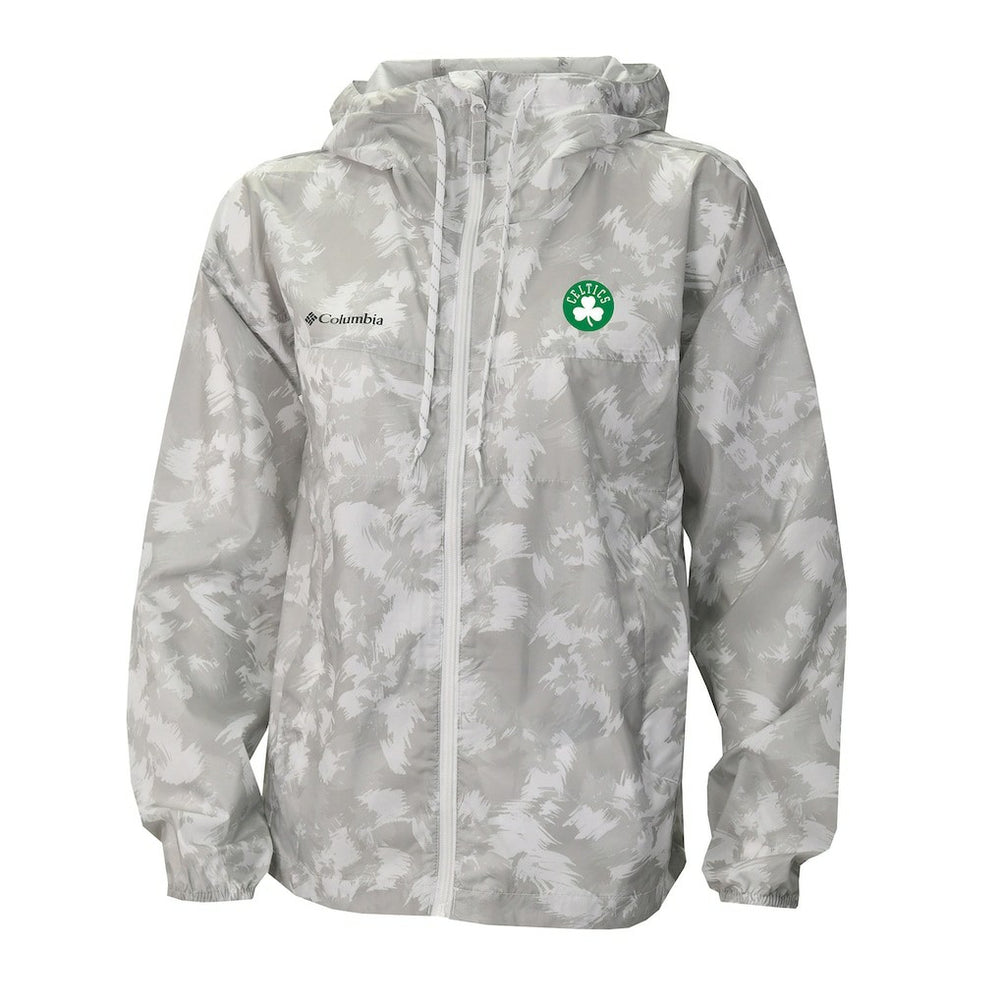 Boston Celtics Women's Flash Challenger II Omni-Shade Full-Zip Windbreaker Jacket - Gray sale