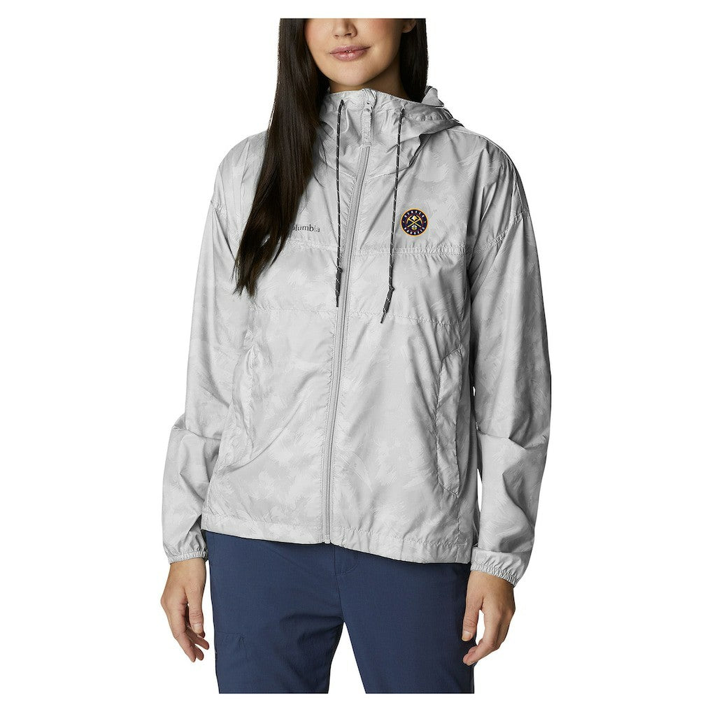 Denver Nuggets Women's Flash Challenger II Omni-Shade Full-Zip Windbreaker Jacket sale - White cheap