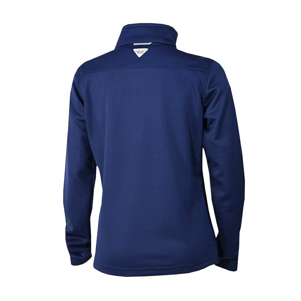 Denver Nuggets Women's Skiff Guide Fleece Pullover Top sale - Navy cheap