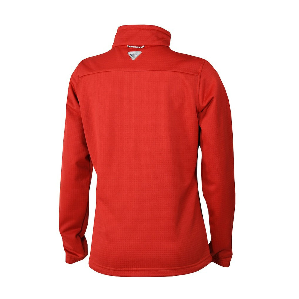 Atlanta Hawks Women's Skiff Guide Fleece Pullover Top - Red cheap