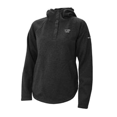 Brooklyn Nets Women's Sweater Weather Quarter-Snap Hoodie - Black shop