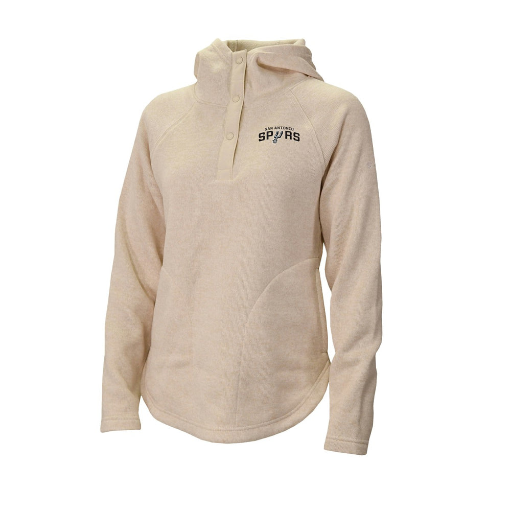 San Antonio Spurs Women's Sweater Weather Quarter-Snap Hoodie - White online