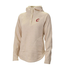 Cleveland Cavaliers Women's Sweater Weather Quarter-Snap Hoodie sale - White online