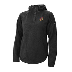 Cleveland Cavaliers Women's Sweater Weather Quarter-Snap Hoodie sale - Black discount