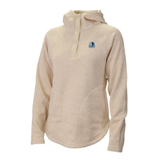 Dallas Mavericks Women's Sweater Weather Quarter-Snap Hoodie sale - White cheap