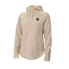 Denver Nuggets Women's Sweater Weather Quarter-Snap Hoodie sale - White cheap