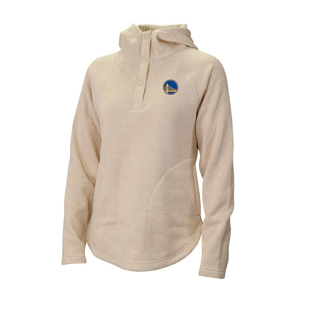 Golden State Warriors Women's Sweater Weather Quarter-Snap Hoodie sale - White shop