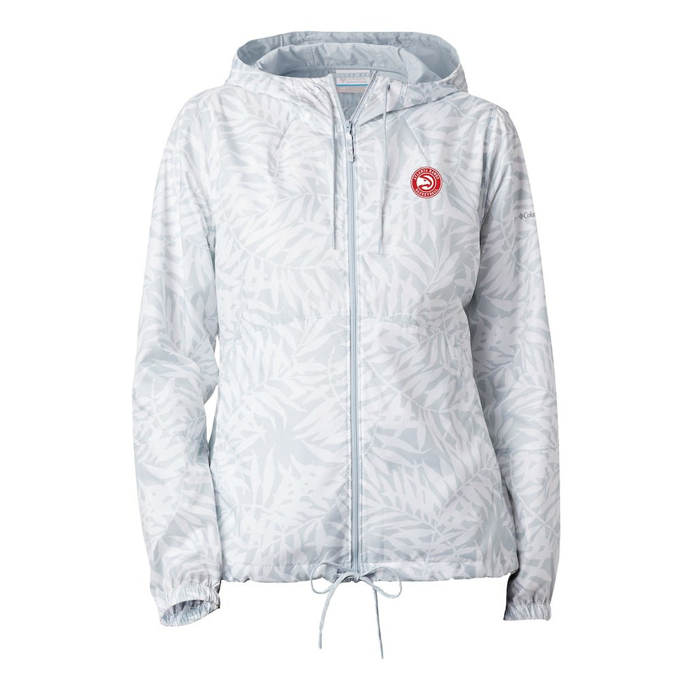 Atlanta Hawks Women's Flash Forward Windbreaker - White on sale