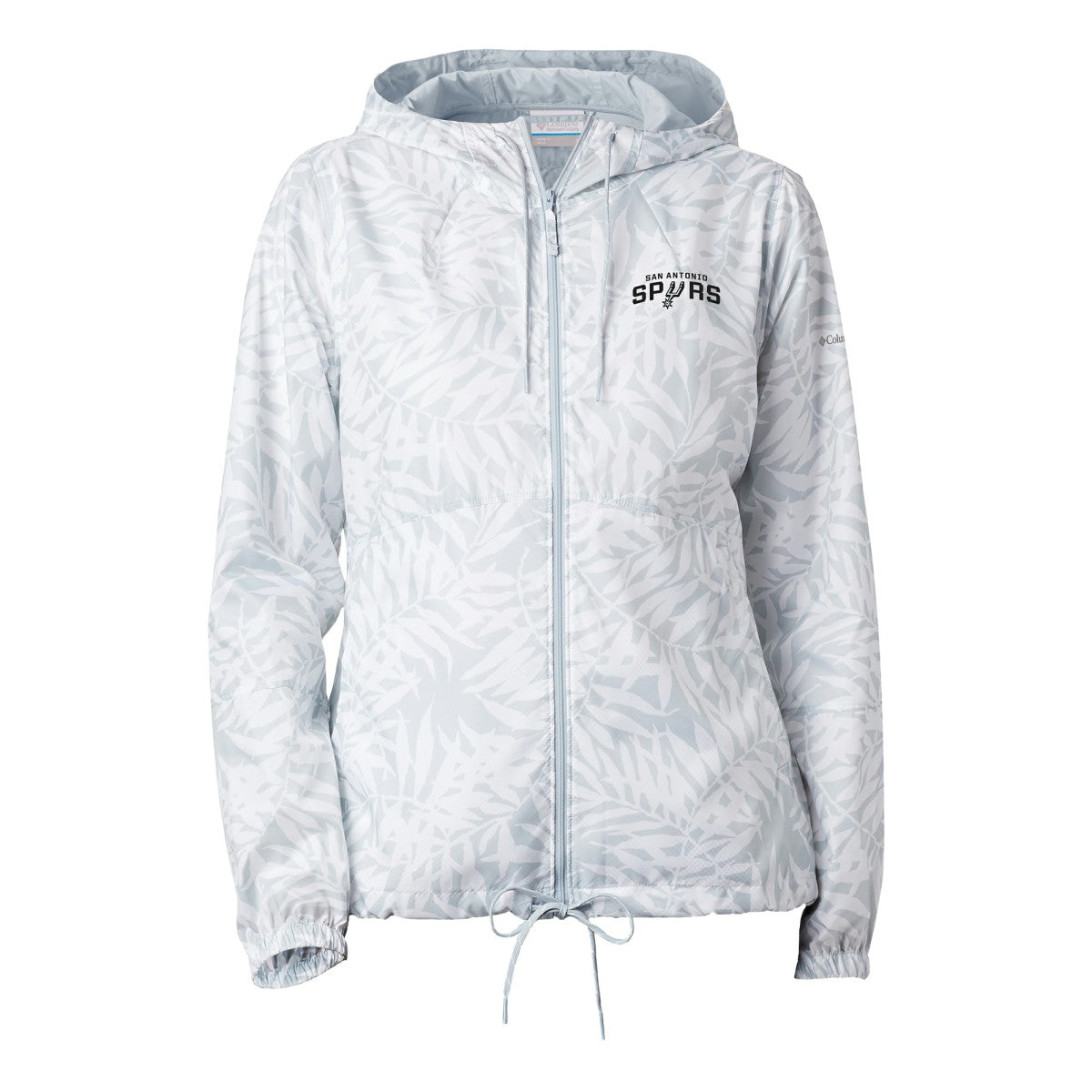 San Antonio Spurs Women's Flash Forward Windbreaker - White discount