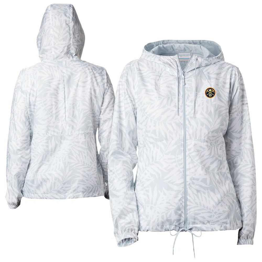 Denver Nuggets Women's Flash Forward Windbreaker sale - White on sale