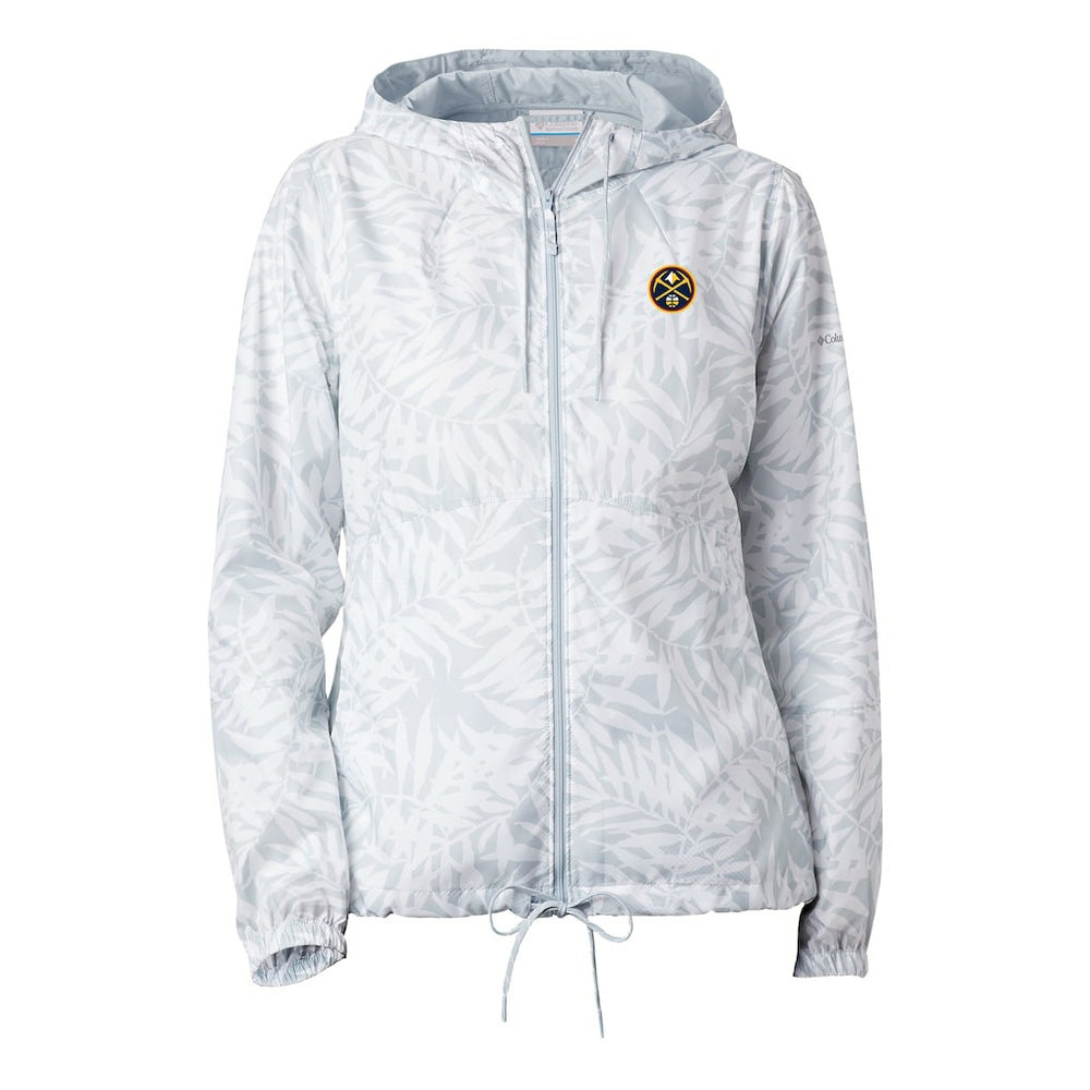 Denver Nuggets Women's Flash Forward Windbreaker sale - White on sale