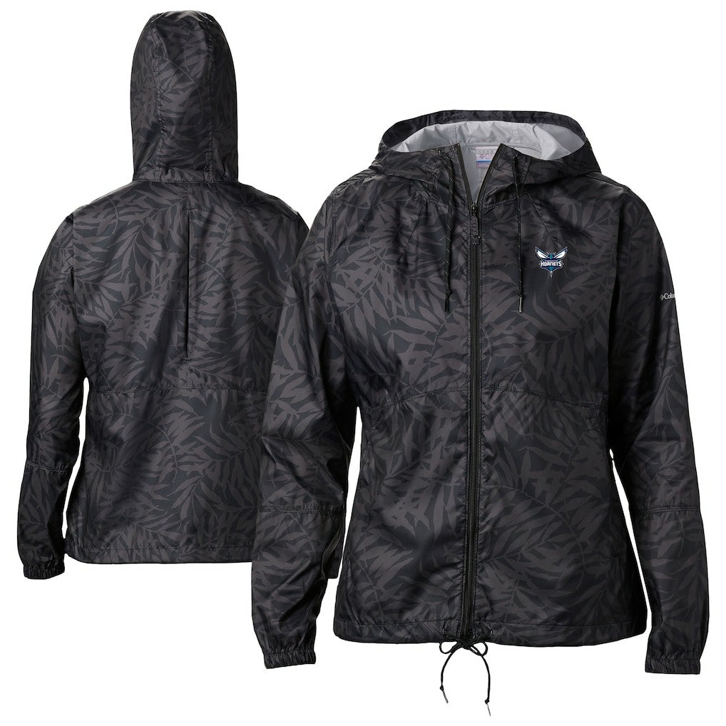 Charlotte Hornets Women's Flash Forward Windbreaker - Black cheap