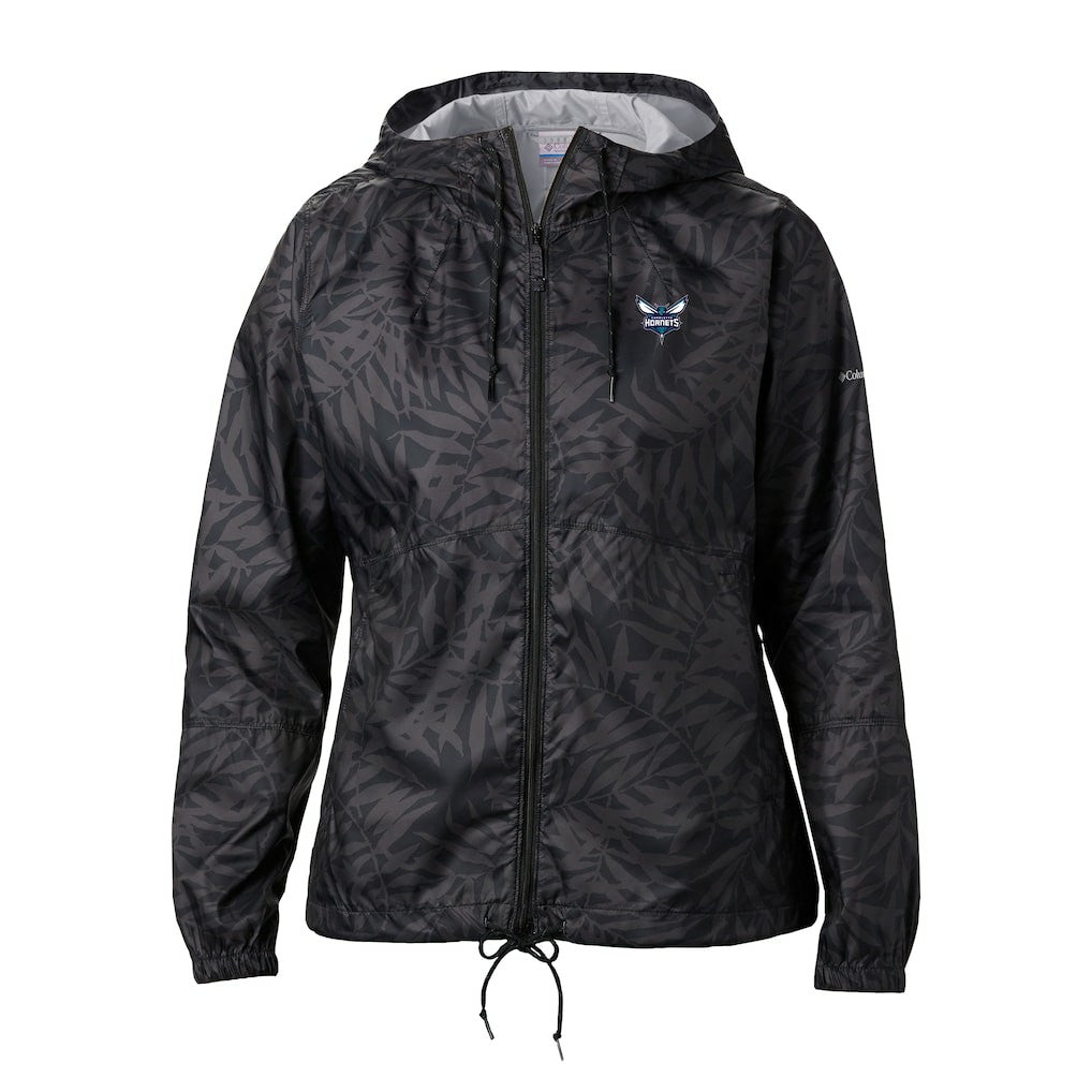 Charlotte Hornets Women's Flash Forward Windbreaker - Black cheap