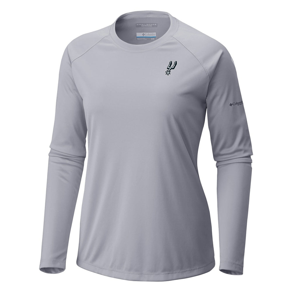 San Antonio Spurs Women's Tidal Tee II Long Sleeve T-Shirt - Gray on sale