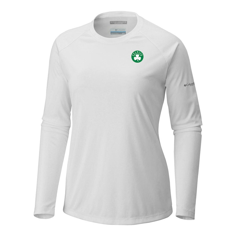 Boston Celtics Women's Tidal Tee II Long Sleeve T-Shirt - White for sale