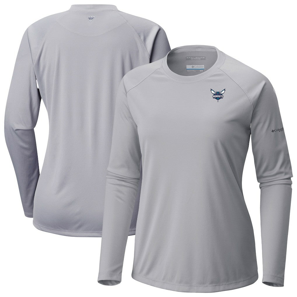 Charlotte Hornets Women's Tidal Tee II Long Sleeve T-Shirt - Gray discount