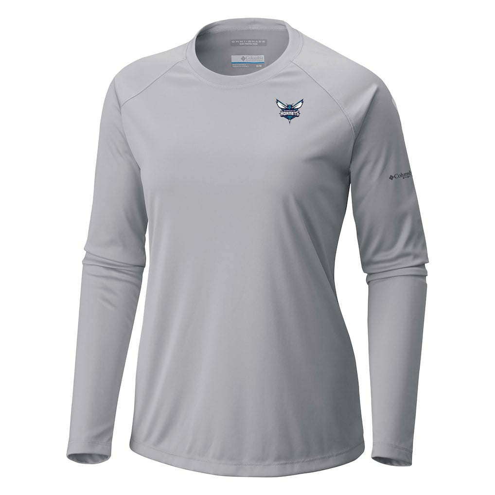 Charlotte Hornets Women's Tidal Tee II Long Sleeve T-Shirt - Gray discount