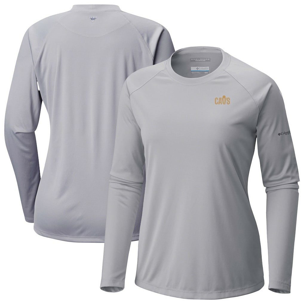 Cleveland Cavaliers Women's Tidal Tee II Long Sleeve T-Shirt sale - Gray sale