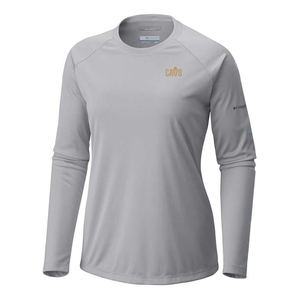 Cleveland Cavaliers Women's Tidal Tee II Long Sleeve T-Shirt sale - Gray sale