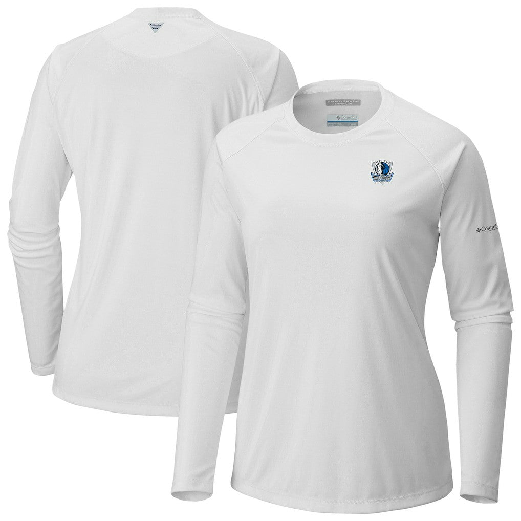Dallas Mavericks Women's Tidal Tee II Long Sleeve T-Shirt sale - White discount