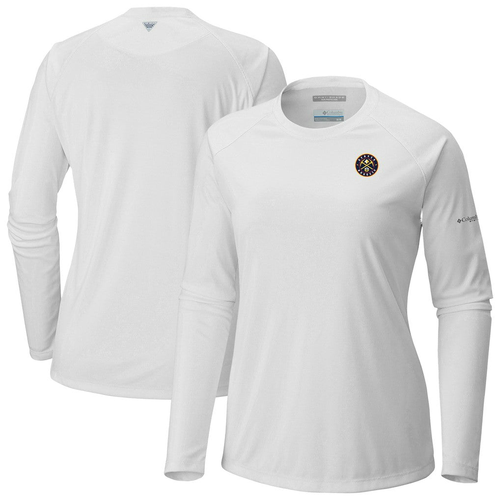 Denver Nuggets Women's Tidal Tee II Long Sleeve T-Shirt sale - White outlet