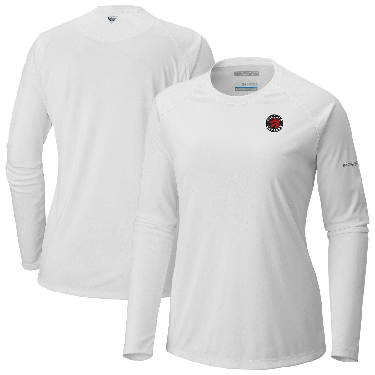 Toronto Raptors Women's Tidal Tee II Long Sleeve T-Shirt - White outlet