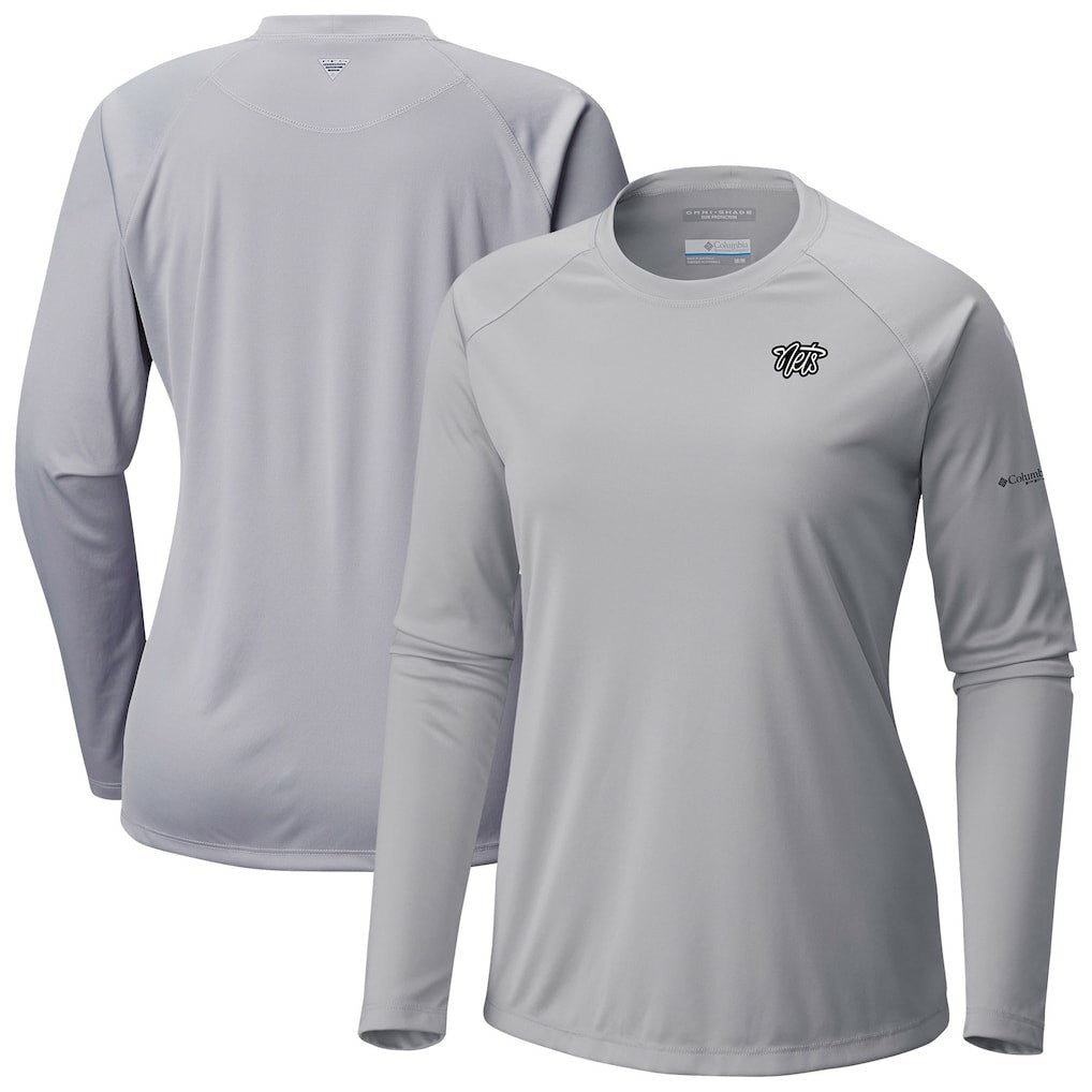 Brooklyn Nets Women's Tidal Tee II Long Sleeve T-Shirt - Gray shop
