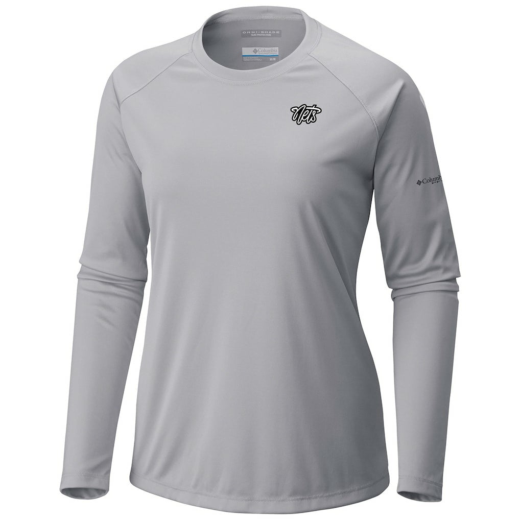 Brooklyn Nets Women's Tidal Tee II Long Sleeve T-Shirt - Gray shop