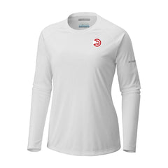 Atlanta Hawks Women's Tidal Tee II Long Sleeve T-Shirt - White shop