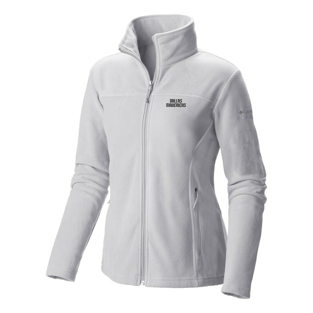 Dallas Mavericks Women's Give & Go II Fleece Full-Zip Jacket sale - White discount
