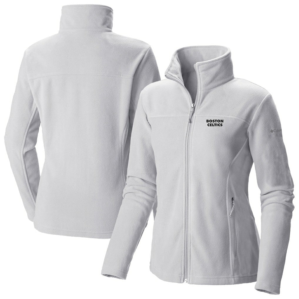 Boston Celtics Women's Give & Go II Fleece Full-Zip Jacket - White outlet