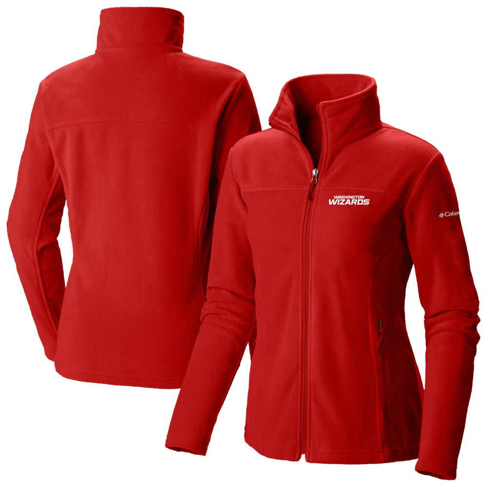 Washington Wizards Women's Give & Go II Fleece Full-Zip Jacket - Red discount