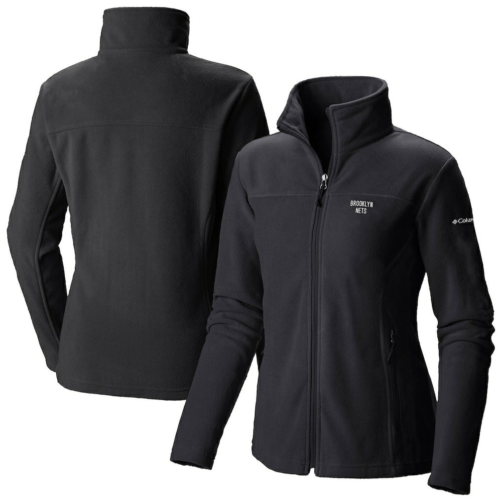 Brooklyn Nets Women's Give & Go II Fleece Full-Zip Jacket - Black cheap