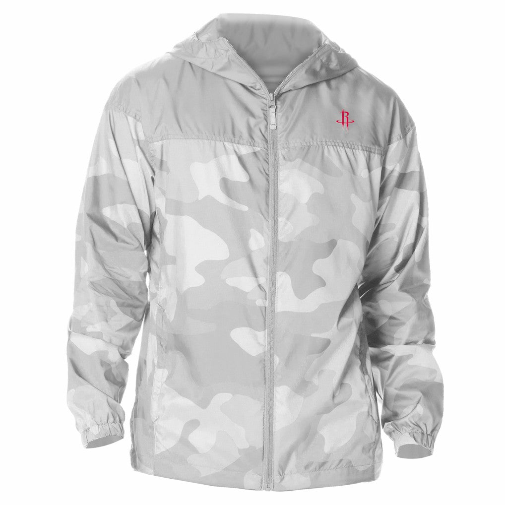 Houston Rockets Flash Challenger Windbreaker Jacket sale - Gray outlet