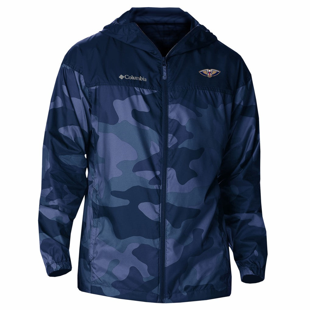 New Orleans Pelicans Flash Challenger Windbreaker Jacket - Navy sale