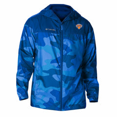 New York Knicks Flash Challenger Windbreaker Jacket - Blue online