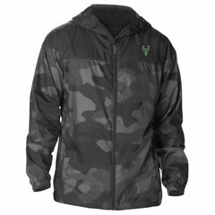 Milwaukee Bucks Flash Challenger Windbreaker Jacket - Black for sale
