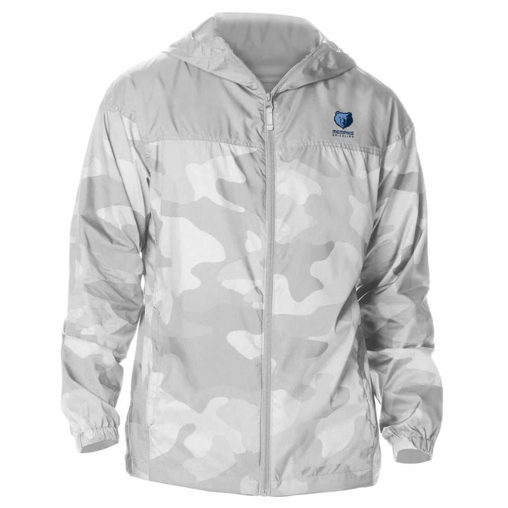 Memphis Grizzlies Flash Challenger Windbreaker Jacket - Gray discount