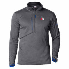 Philadelphia 76ers Park View Fleece Half-Zip Top - Blue shop