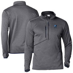 Memphis Grizzlies Park View Fleece Half-Zip Top - Gray on sale