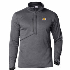 Los Angeles Lakers Park View Fleece Half-Zip Top - Black on sale