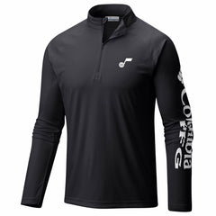 Utah Jazz PFG Terminal Tackle Quarter-Zip Top - Black sale