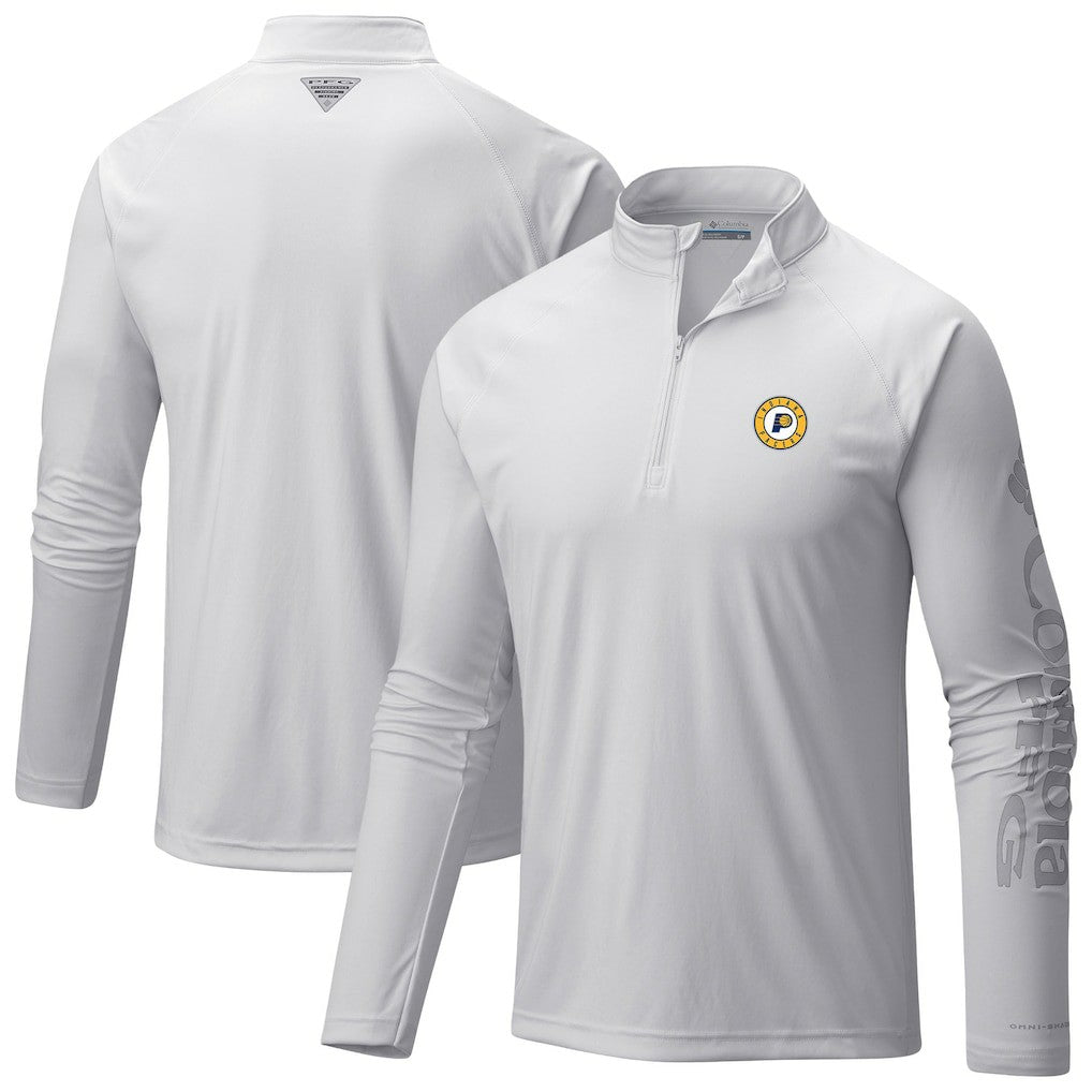 Indiana Pacers PFG Terminal Tackle Quarter-Zip Top - White cheap