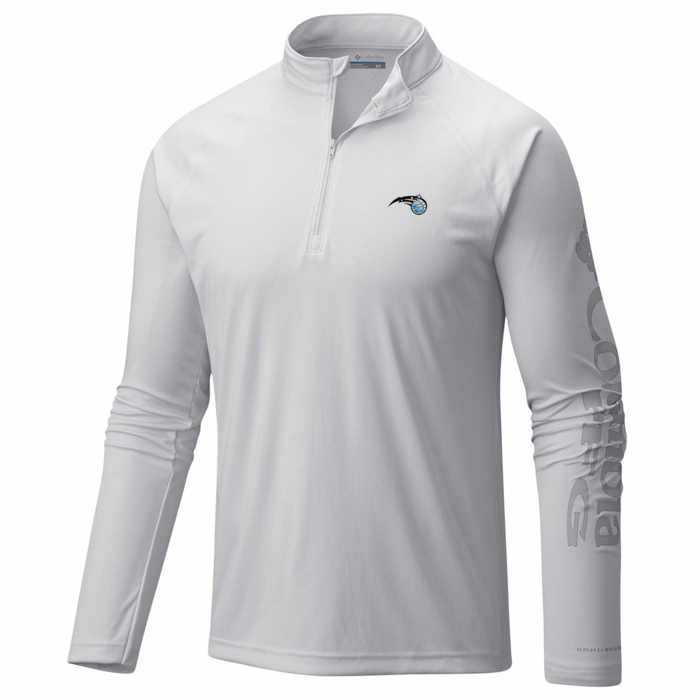 Orlando Magic PFG Terminal Tackle Quarter-Zip Top - White discount