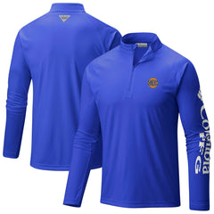 New York Knicks PFG Terminal Tackle Quarter-Zip Top - Blue on sale