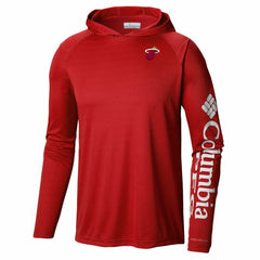 Miami Heat PFG Super Terminal Tackle Hoodie - Red shop